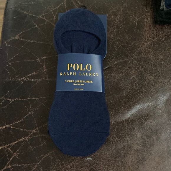 Polo Ralph Lauren Dress Liner Socks 3pk - Picture 1 of 2